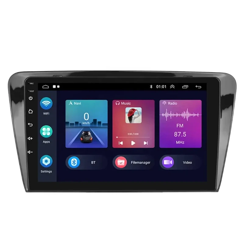Android autorádio Škoda Octavia 3 10,1" | CarPlay, Android Auto, GPS | 2/64GB