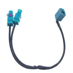 Anténový adaptér Fakra 2x samec + 1x samica | VW, Škoda, Audi, Seat