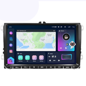 Android autorádio Škoda 9" | CarPlay, Android Auto, GPS | 8/128GB