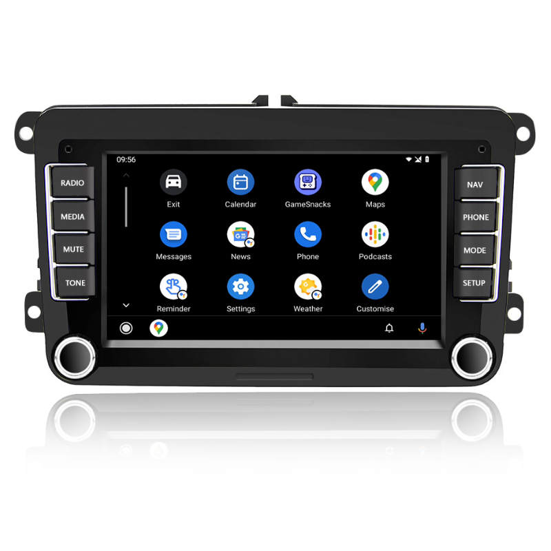 Android autorádio Škoda 7" | CarPlay, Android Auto, GPS | 4/64GB