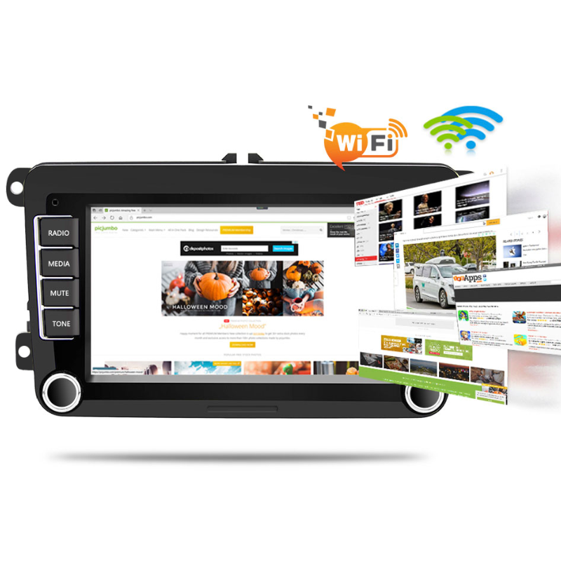 Android autorádio Seat 7" | CarPlay, Android Auto, GPS | 4/64GB
