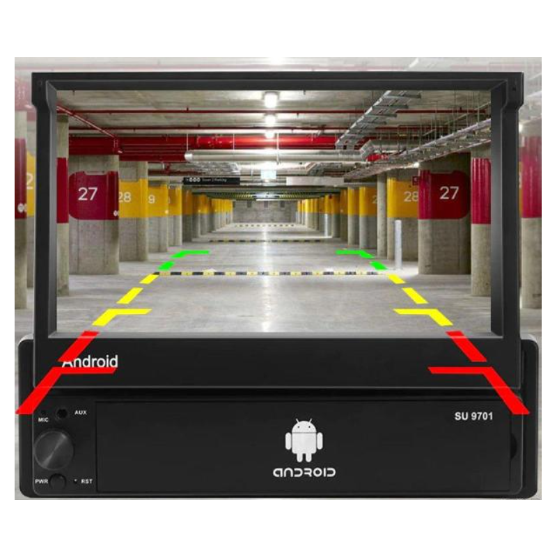 Multimediálne Android rádio veľkosti 1DIN
