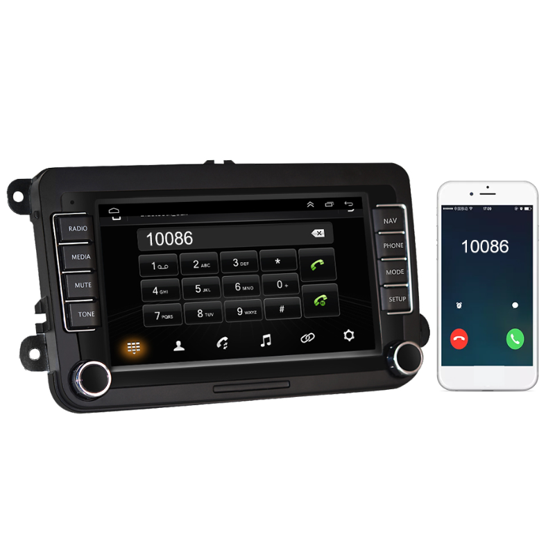 Android autorádio Seat 7" | CarPlay, Android Auto, GPS | 4/64GB