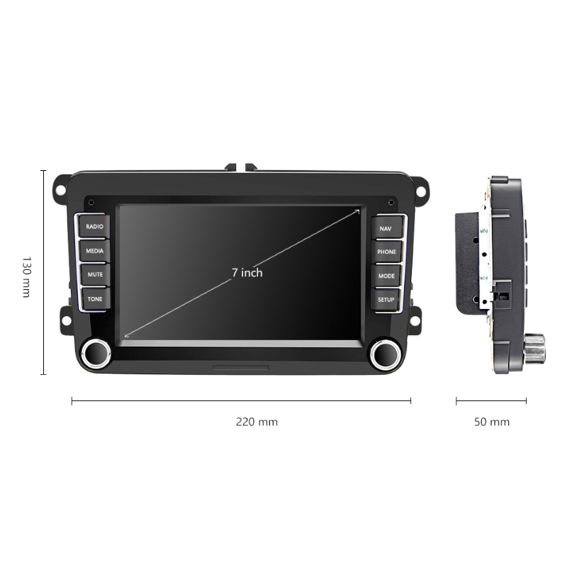 Android autorádio Volkswagen 7" | CarPlay, Android Auto, GPS | 4/64GB