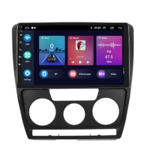 Android autorádio Škoda Octavia 2 10,1" | CarPlay, Android Auto, GPS | 2/64GB